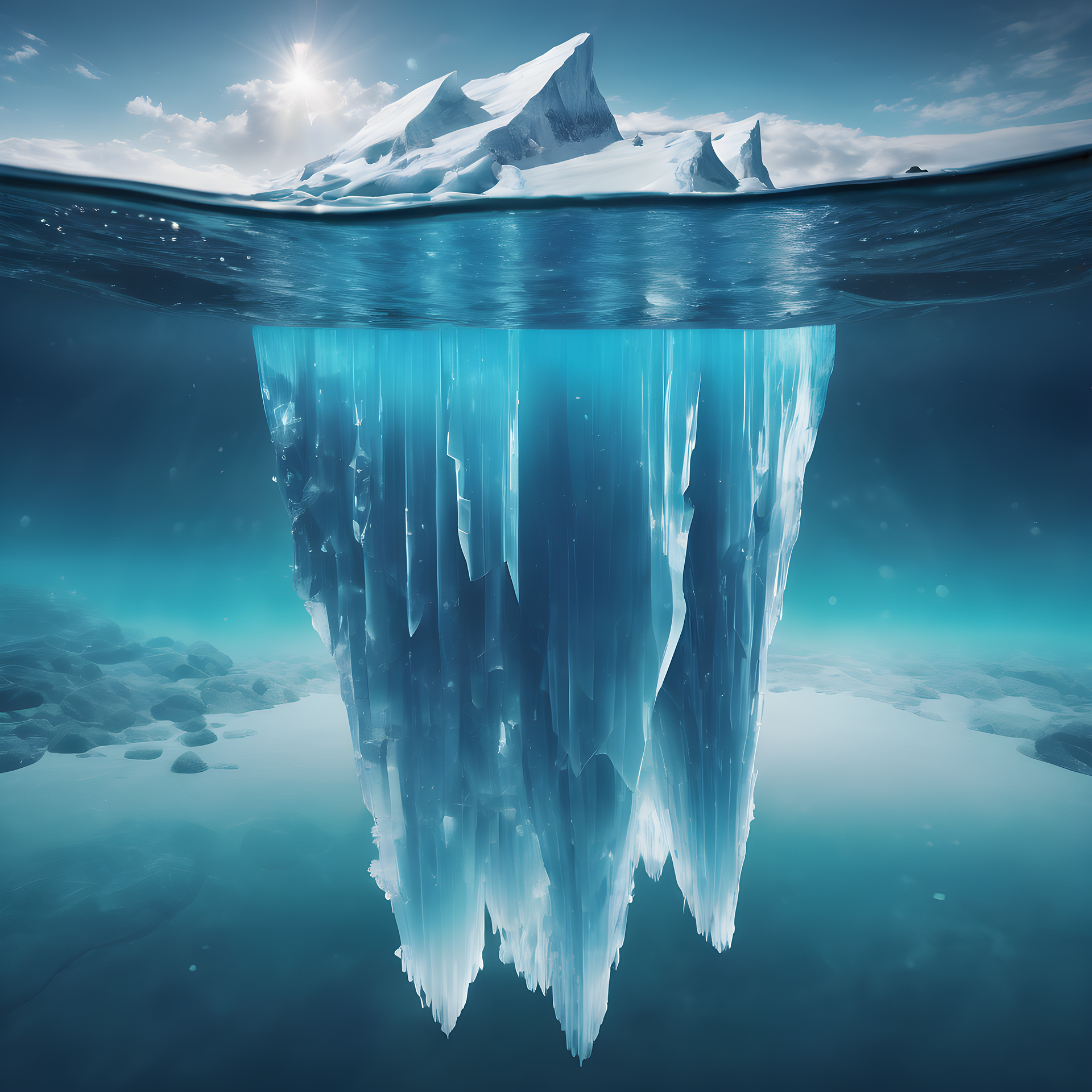 Resources 6 The illustration of an iceberg to represent the risks of surface-level user testing